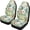 Hummingbird Floral, variant on XYZCANDO Easy to Install Auto Seat Covers Truck Car SUV, Anti-Slip Comfortable Car Seat Cover Set 2 pcs Polyester Alpaca Sunflower Field
