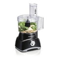 thumbnail image 1 of Hamilton Beach Food Processor & Vegetable Chopper for Slicing, Shredding, Mincing, and Puree, 8 Cup, Black, 1 of 5