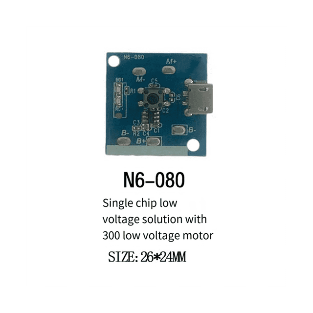10Pcs/Set Multifunction Portable Handheld Fan Motherboard USB Mini Fan PCBA Mini Fan Control Board,B