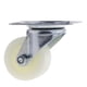 thumbnail image 2 of Ruedas giratorias universales Ruedas para muebles de 2 '' Ruedas blancas Rueda de doble rodillo para de silla de ruedas Yotijar Rueda giratoria para trabajo pesado, 2 of 10