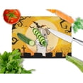 thumbnail image 2 of Carolines Treasures Halloween Wire Haired Fox Terrier Glass Cutting Board Large 12H x 16W multicolor, 2 of 2