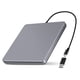 thumbnail image 1 of NOLYTH Unidad de DVD externa USB C SuperDrive para Apple Unidad de CD con ranura para Mac Grabadora de CD portátil Unidad externa de CD/DVD Reproductor de lector de disco óptico delgado de aluminio pa, 1 of 5