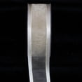 thumbnail image 2 of The Ribbon People Champagne White and Gold Edged Craft Ribbon Trim with Gold Setting 1.5" x 30 Yards, 2 of 2