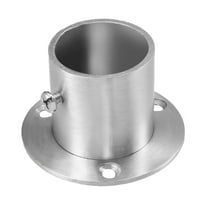 Uxcell 1.26" Pipe Dia 304 Stainless Steel Wardrobe Rail Support Bracket, 1 Pack