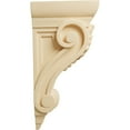 thumbnail image 3 of Ekena Millwork 3 3/4"W x 4 3/8"D x 8 1/2"H Medium Fig Leaf Corbel, Maple, 3 of 4