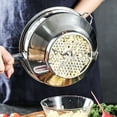 thumbnail image 5 of ALOEU Stainless Steel Food Mill, Silver, Manual Food Grinder, 15.35 x 6.30 x 2.36 Inches, 5 of 5