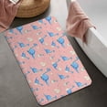 thumbnail image 2 of Pink Cartoon Dinosaurs Eggs Pattern Bathroom Rugs Mat,Non Slip Microfiber Bathroom Rug,Rubber Backing,Soft Bathroom Mats for Bathroom Floor,Tub and Shower,20x32in(50x80cm), 2 of 5
