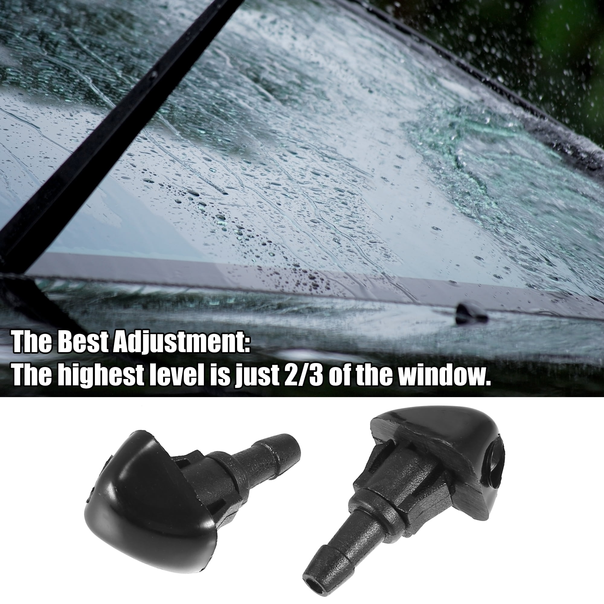 Unique Bargains Windshield Wiper Washer Nozzle Kit for Honda CR-V