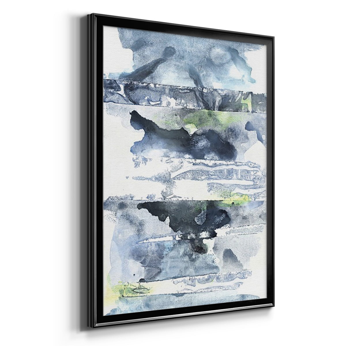 Blue Memories II Premium Framed Print, in Gold, Black, or Silver - Ready to Hang