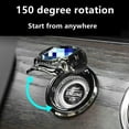 thumbnail image 7 of Car one key start button cover For Audi A6 inside engine ignition start stop button protective Alloy carbon fiber decorative, 7 of 7