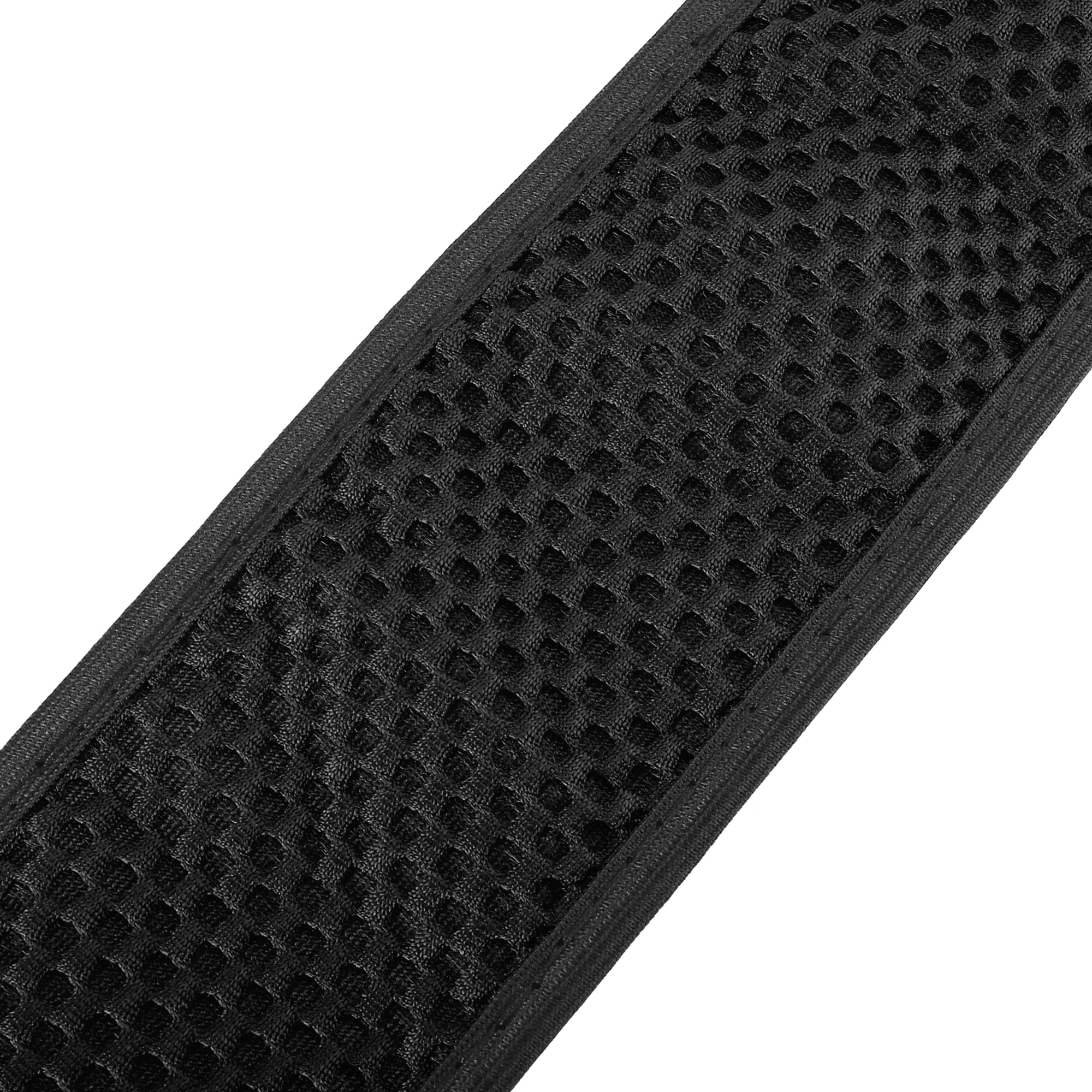 Unique Bargains Car Steering Wheel Cover Mesh Cloth Black