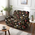 thumbnail image 7 of TSOVTHRID Mushroom Floral Print Loveseat Covers 6-Piece Reclining Loveseat Slipcover Stretch Love Seat Couch Covers with Pockets Furniture Protector for 2 Cushion Couch, 7 of 7