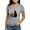 Heather Gray, variant on CafePress - Santa Cat &Amp; Mouse Womens Tri Blend T Shirt - Womens Tri-blend T-Shirt