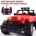 thumbnail image 3 of Coche de control remoto HUOGUO, recargable, todoterreno, modelo Jeep, 3 of 5