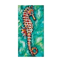 Trademark Fine Art 'Radiant Seahorse I' Canvas Art by Carolee Vitaletti