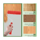 thumbnail image 3 of "Veteador Para Pintar Con Acabado De Madera, 8 Piezas Lab.G, Rojo con Negro ", 3 of 5