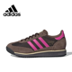 thumbnail image 3 of Zapatillas de running Adidas Original SL 72 RS Low Top transpirables para hombre y mujer, zapatillas informales en colores azul y blanco, 3 of 5