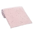 thumbnail image 4 of Lambs & Ivy Ballerina Baby Pink with Gold Stars 2-Sided Soft Baby Blanket, 4 of 7