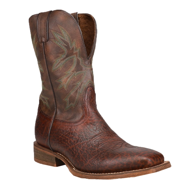 Nocona Boots Mens Henry Vintage Square Toe Cowboy Mid Calf  display picture 3