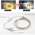 thumbnail image 4 of Bande LED, Bande LED Étanche, Bande LED Lumineuse 220v, Bande LED Étanche IP65 5050, Blanc Chaud (5m), 4 of 5