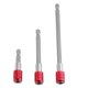 thumbnail image 3 of 60/100/150mm 6.35mm Hex Shank Screwdriver Extension Bit Holder (Red), 3 of 3