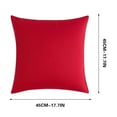 thumbnail image 3 of Ycandiee Set of 2 Outdoor Waterproof Throw Pillow Covers, Decorative Pillowcases, Cushion Cases for Patio Tent Balcony Couch Sofa Livingroom 17.72x17.72 inch, 3 of 5