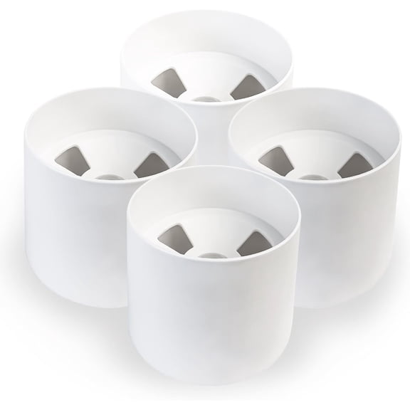 ABPETE Golf Hole Cup,Accessories for Backyard Practice Putting Green, ABS Plastic Golf Putting Cup for Outdoor, Dimension 4" Depth, Diameter 4 1/4 inches-1&4PCS