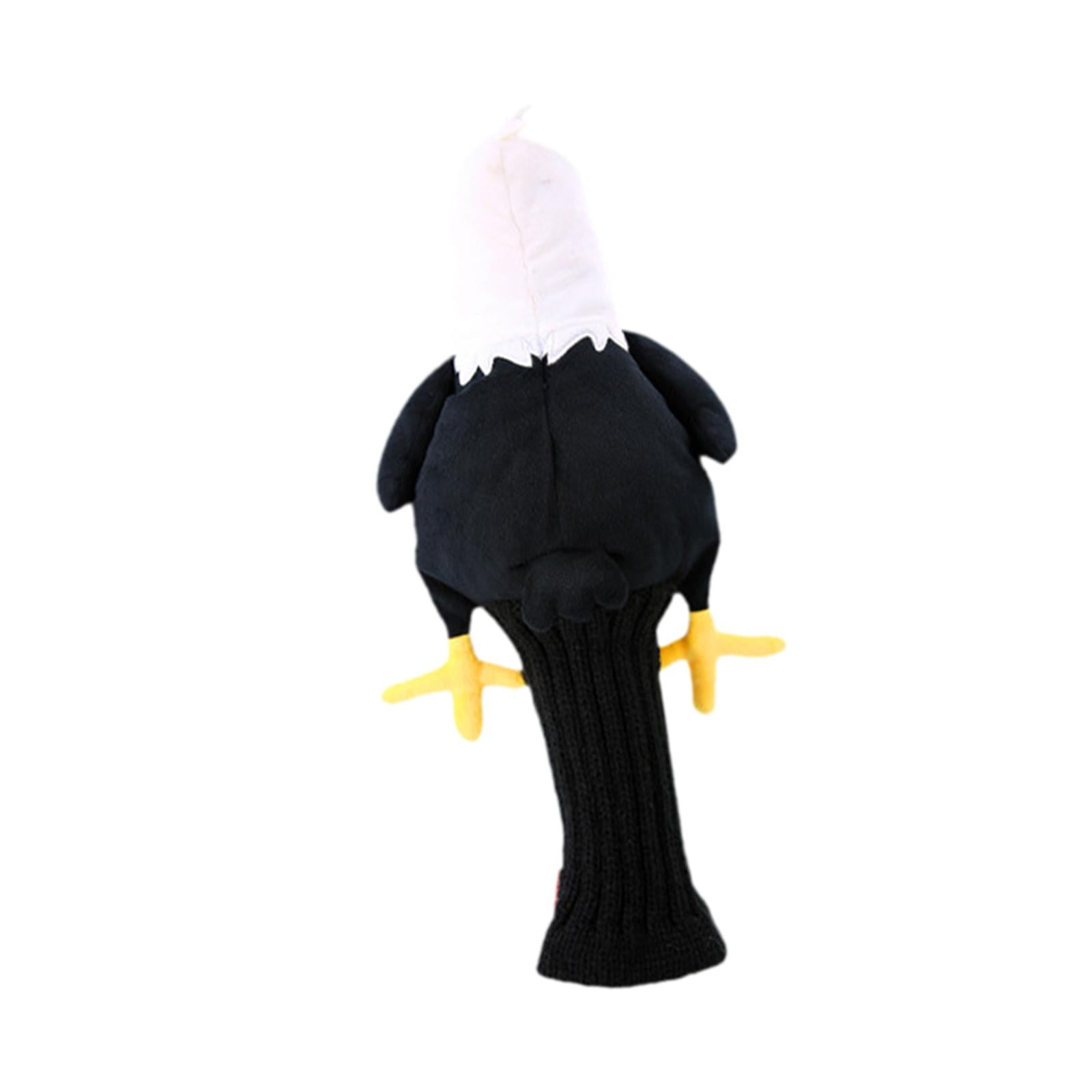 Golf Headcover Driver Protector Knitted Plush Animal Design Fits Adults and Golfers