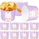 thumbnail image 1 of FELTECHELECTR 100 piezas de moldes para hornear muffins de papel con diseño de conejo, envoltorios para cupcakes a prueba de grasa, suministros de cocina, 1 of 7