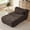 Brown, variant on CQSXDA Modern Modular Loveseat Sofa , Oversized Boneless Couches Modular Sectional Design, for Living Room Spaces, Brown