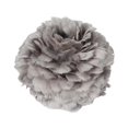 thumbnail image 4 of Pantalla de lámpara de plumas artificiales, accesorio para decoración de cocina y hotel. Gris de 30 cm, 4 of 9