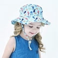 thumbnail image 3 of 1 pieza de sombrero para el sol para bebé, sombrero para bebé niño, sombrero para niño pequeño, sombrero de pescador para niñas, sombrero de playa para bebé con ala ancha, gorras para niños, 3 of 8