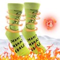 thumbnail image 2 of Calcetines Creativos Divertidos Deportivos Monstruo Cómodos para Regalos Navidad Verde, 2 of 9