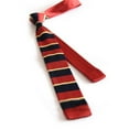 thumbnail image 3 of pitrice Cravate Mince pour Homme, Mince, Unie, Formelle, Tricotée, 3 of 8