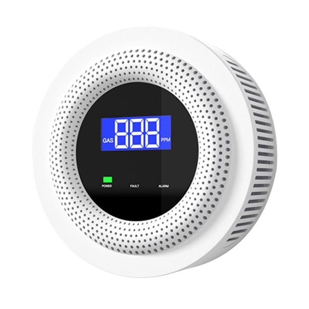 Detector de propano con pantalla Digital y Sensor de fugas de Gas Tuya para metano de biogás de Gas LPG
