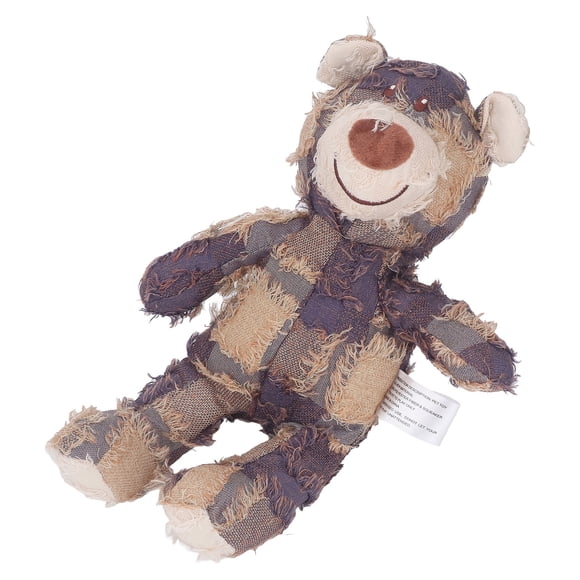 Juguete De Peluche Para Perros Con Diseño De Sonido Para La Dentición, Oso Indestructible Resistente A Las Mordeduras Para Razas Grandes