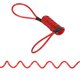 thumbnail image 1 of Cable recordatorio de motocicleta alarma de seguridad Cable de bloqueo de disco de 1,2 M,, 1 of 5