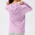 thumbnail image 4 of CFLVAEK Womens UPF 50+ Long Sleeve Shirts Sun Protection Full Zip Up Hoodies Plus Size Long Sleeve Clothing for Outdoor Hiking, 4 of 9