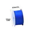 thumbnail image 3 of Skimskl 10 Yards Solid Color Wired Edge Ribbon Flexible Decorative Corded Ribbon for Christmas Gift Wrapping Wreath Making DIY Crafts and Wedding Bouquets, 3 of 7