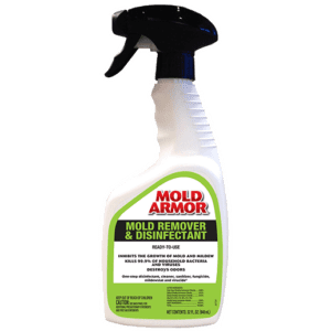 WM Barr & Mildew Stain Remover FG552 Mold Armor; Used To Remove Mold And Mildew; 32 Ounce Spray Bottle