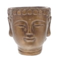 thumbnail image 2 of POINTERTECK Creative Buddha Head Planter Pot Cement Succulent Plant Pot Buddha Statue Flower Pot, 2 of 6