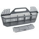 thumbnail image 1 of Cesta de Cubiertas de Lavavajillas, Secado Eficiente Agujeros de DiFerentes Tamamosos Grid Abierta Universal Lavavajillas Eficientte Cierra de Cubios para Cocina, 1 of 7