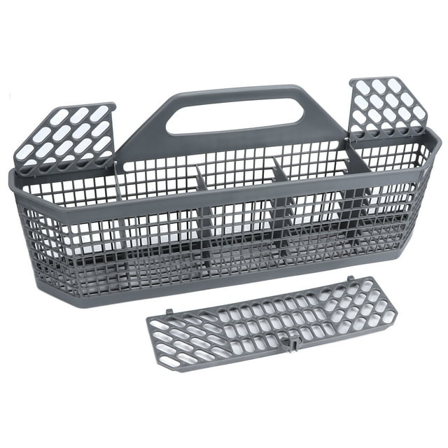 Dishwasher Silverware Basket, Dishwasher Cutlery Basket Different Sized Holes Efficient Washing Open Grid for Kitchen