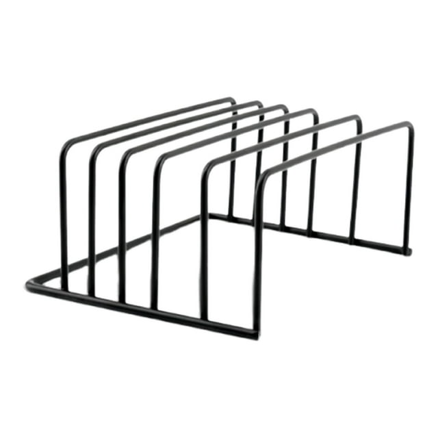 Cutting Board Storage Rack Multifunctional Household Kitchen Organizer for Pot Cover Vegetable Board Table Top Sitting Space