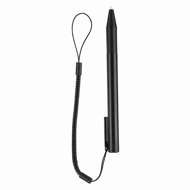 Telituny Lápiz óptico antirrayas con Pantalla táctil Resistente al lápiz táctil con Cuerda de Resorte para POS PDA Navigator