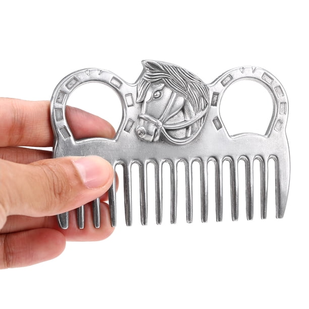 Peigne De Traction Pour Cheval En Alliage D'aluminium - 6,5 Pouces
