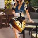 thumbnail image 3 of Balery Azure Sky Western Desert Cowboy Vestidos sueltos de manga corta para mujer, vestidos de verano 2025, vestidos casuales de corte A con vuelo., 3 of 6