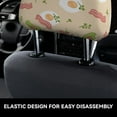 thumbnail image 6 of 2 PCS Car Headrest Cover, Cute Green Avocado Eggs Soft Car Seat Head Rest Cover Protector Interior Car Accessories Seat Covers for Cars Truck Auto Only Covers, 6 of 8