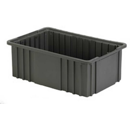 

LEWISBins Divider Box 16-1/2 x 10-7/8 x 6 Gray Lot of 8