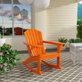 thumbnail image 2 of Portside Outdoor Poly Plastic Adirondack Rocking Chair, 2 of 7